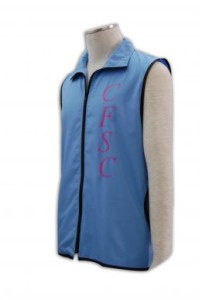V062 訂購活動背心褸 訂造團體背心外套 設計背心款式  背心專門店